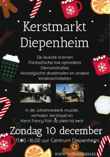 Kerstmarkt, Johanneskerk open podium